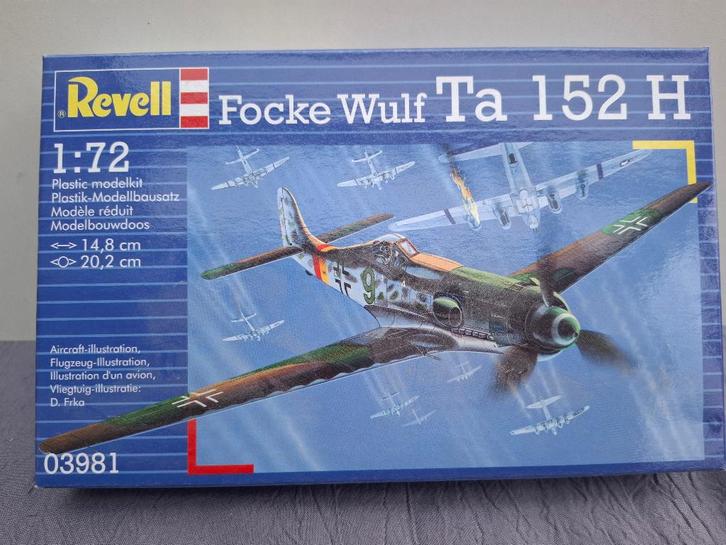 Maquette avion REVELL FOCKE WULF FW-190 F-8 1/72, Hobby & Loisirs créatifs, Modélisme | Avions & Hélicoptères, Avion, Revell, Enlèvement ou Envoi