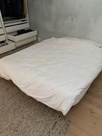 Tweepersoonsbed swissflex - 2 matrassen, Huis en Inrichting, Slaapkamer | Matrassen en Bedbodems, Ophalen, Zo goed als nieuw