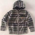 hoodie vestje C&A 104 rits kap gestreept grijs blauw groen, Kinderen en Baby's, Kinderkleding | Maat 104, Jongen, C&A, Trui of Vest