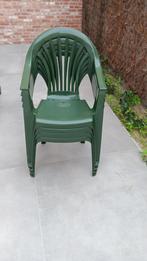 Tuinstoelen, Ophalen, Gebruikt, Plastic, Stapelbaar