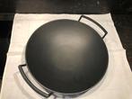 Wok-wadjan LE CREUSET en fonte 36 cm, Comme neuf, Plaque céramique, Fonte, Envoi