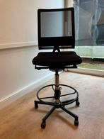 Hoge bureaustoel (geschikt voor oa.tekentafel), Maison & Meubles, Noir, Chaise de bureau, Enlèvement, Utilisé