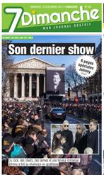 7zondag 10 december 2017 - 6 speciale pagina's van Johnny, Boeken, Tijdschriften en Kranten, Ophalen of Verzenden, Zo goed als nieuw