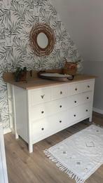Commode Hemnes Ikea, gepimpt eikenblad, Ophalen, Zo goed als nieuw, Commode