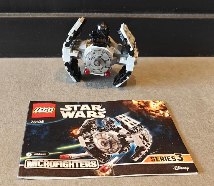 Lego 75128 Star Wars Tie Advanced Prototype, Kinderen en Baby's, Speelgoed | Duplo en Lego, Zo goed als nieuw, Lego, Complete set