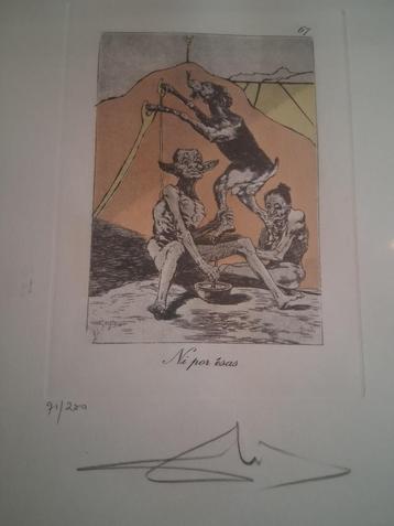 salvador dali, Enlèvement