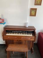 Harmonium (blaasorgel) met reliëf ornamenten, Muziek en Instrumenten, Orgels, Ophalen, Gebruikt, 1 klavier, Harmonium