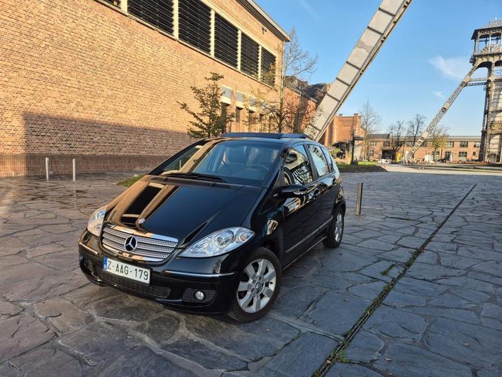 MERCEDES A 160 BENZINE TOPSTAAT 93000 KM (PANO, AIRCO), Auto's, Mercedes-Benz, Bedrijf, Te koop, A-Klasse, ABS, Airconditioning