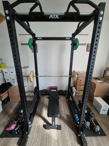 Power rack, Sport en Fitness, Ophalen, Krachtstation, Rug, Zo goed als nieuw
