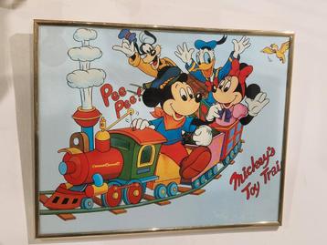 Mickey,  Minnie , Goofy , Donald Duck , vogel , Toy train  beschikbaar voor biedingen