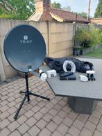 Sateliet schotel + toebehoren, Audio, Tv en Foto, Schotelantennes, Ophalen, Gebruikt, (Schotel)antenne-accessoires, Overige merken