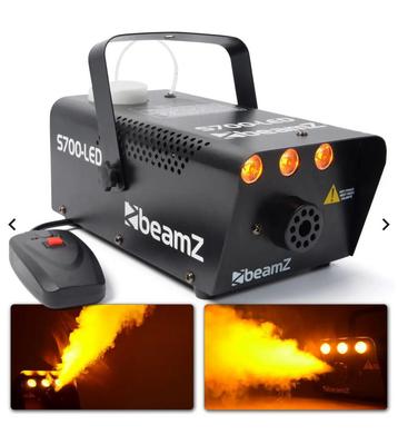 BeamZ S700-LED rookmachine vlameffect 1 liter rookvloeistof beschikbaar voor biedingen