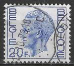 Belgie 1971-1972 - Yvert/OBP 1587 - Koning Boudewijn  (ST), Verzenden, Gestempeld, Koninklijk huis