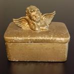 Florissima keramiek opberg doosje met engel., Ophalen of Verzenden