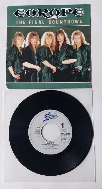 "7 Europe  – The Final Countdown, Enlèvement ou Envoi, 7 pouces, Pop, Single