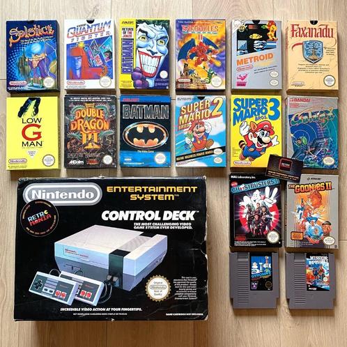 Console Nintendo NES + Jeux, Consoles de jeu & Jeux vidéo, Jeux | Nintendo NES, Comme neuf