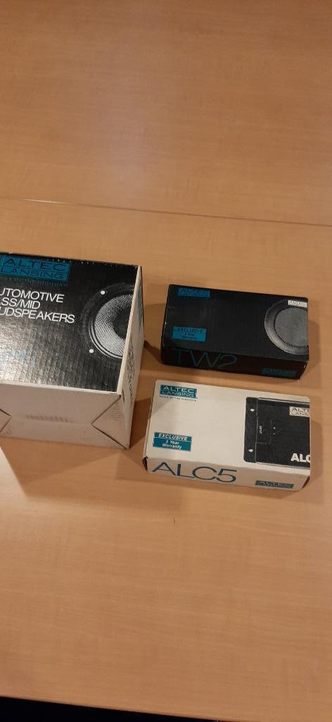 ALTEC LANSING TW2 ALC5 M615 KIT VOOR YOUNGTIMER OF OLDTIMER, Auto diversen, Autospeakers, Ophalen of Verzenden