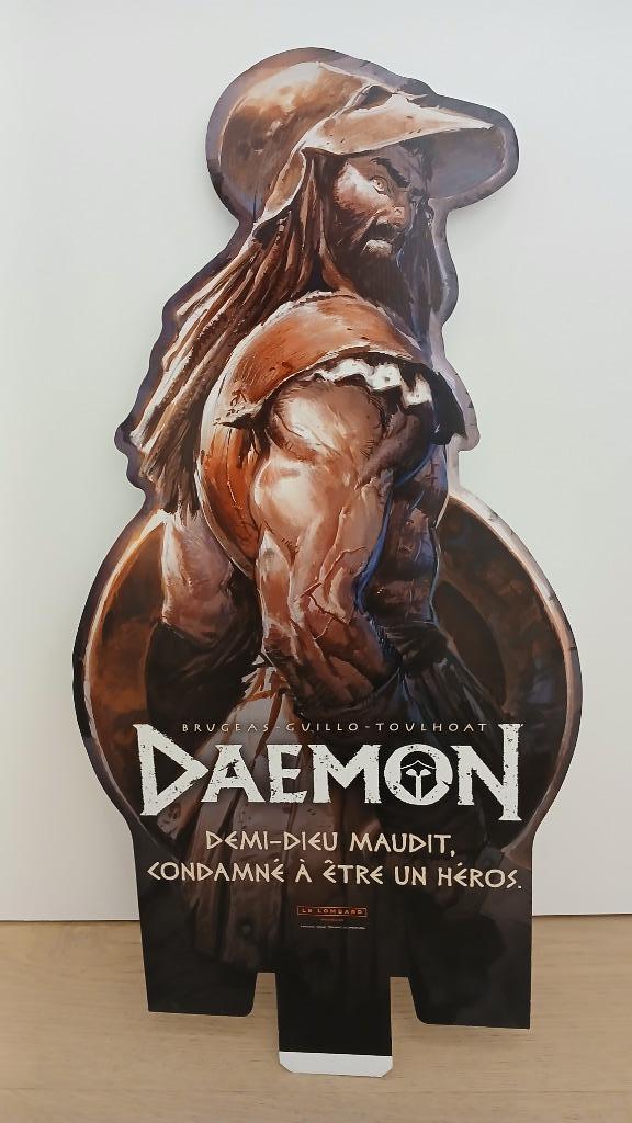 BD Daemon PLV Brugeas Toulhoat 82 cm sur 41 cm TTB, Collections, Personnages de BD, Comme neuf, Statue ou Figurine, Autres personnages