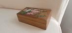 houten spa-box, Ophalen of Verzenden, Zo goed als nieuw, Bruin