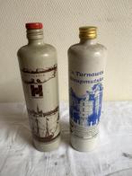 2 lege jeneverflessen, Ophalen