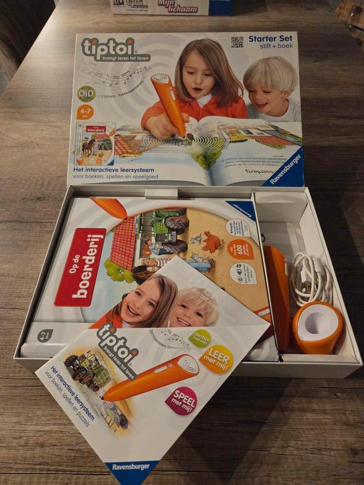 Tiptoi starterset op de boerderij., Kinderen en Baby's, Speelgoed | Educatief en Creatief, Ontdekken, Ophalen of Verzenden