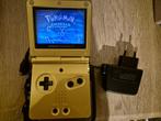 Gameboy advance sp zelda edition met lader en tasje, Enlèvement ou Envoi, Comme neuf, Game Boy Advance SP, Avec housse de protection ou sac