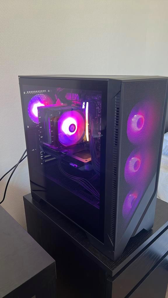 PC gamer (RX9060xt 16GB, Ryzen 5 7600x, 32GB DDR5, 1TB SSD), Computers en Software, Desktop Pc's, Nieuw, 4 Ghz of meer, SSD, 32 GB