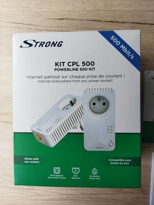 CPL 500-set, Computers en Software, Powerlines, Zo goed als nieuw, Ophalen of Verzenden