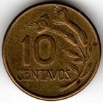 Peru : 10 Centavos 1974  KM#245  Ref 15809, Postzegels en Munten, Ophalen of Verzenden, Zuid-Amerika, Losse munt