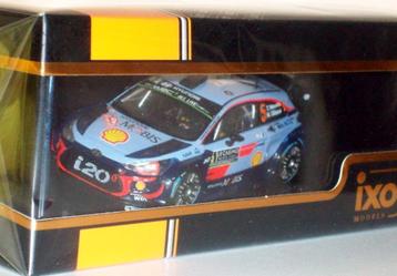 IXO 1/43 RAM663 HYUNDAI I20 WRC #5 THIERRY NEUVILLE/GILSOUL  beschikbaar voor biedingen