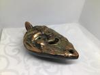 Bronzen olie lampje vintage periode, Ophalen of Verzenden, Brons