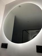Ronde spiegel met verwarming en verlichting, Huis en Inrichting, Ophalen, Zo goed als nieuw