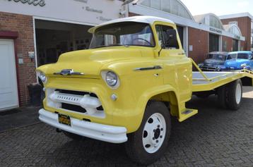 1956 Chevrolet LCF  oprijwagen  V8, Autos, Oldtimers & Ancêtres, Achat, Entreprise, Autres couleurs, Autre carrosserie