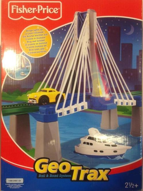 Trein Geotrax van Fisher Price    omgeving Antwerpen, Hove, Kinderen en Baby's, Speelgoed | Fisher-Price, Zo goed als nieuw, Met licht