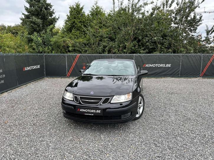 Saab 9-3 Cabriolet | Aut | Leder | Airco, Auto's, Saab, Bedrijf, Te koop, Saab 9-3, Airconditioning, Lederen bekleding, Metaalkleur