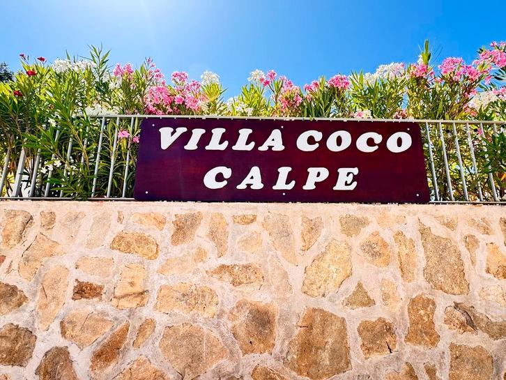 Te huur Zeezicht Villa in CALPE 12 pers costa blanca, Vakantie, Vakantie | Zon en Strand