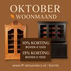 Buffetkast vitrinekast apothekerskast teak | Herfstactie, Ophalen of Verzenden, Zo goed als nieuw, Teakhout, Landelijk Brocante Industrieel modern vintage