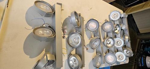 Delta light plafondlampen, Huis en Inrichting, Lampen | Plafondlampen, Gebruikt, Metaal, Ophalen