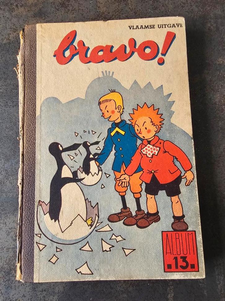 Collectie Bravo stripweekbladen jaren ´40, Boeken, Stripverhalen, Gelezen, Ophalen of Verzenden
