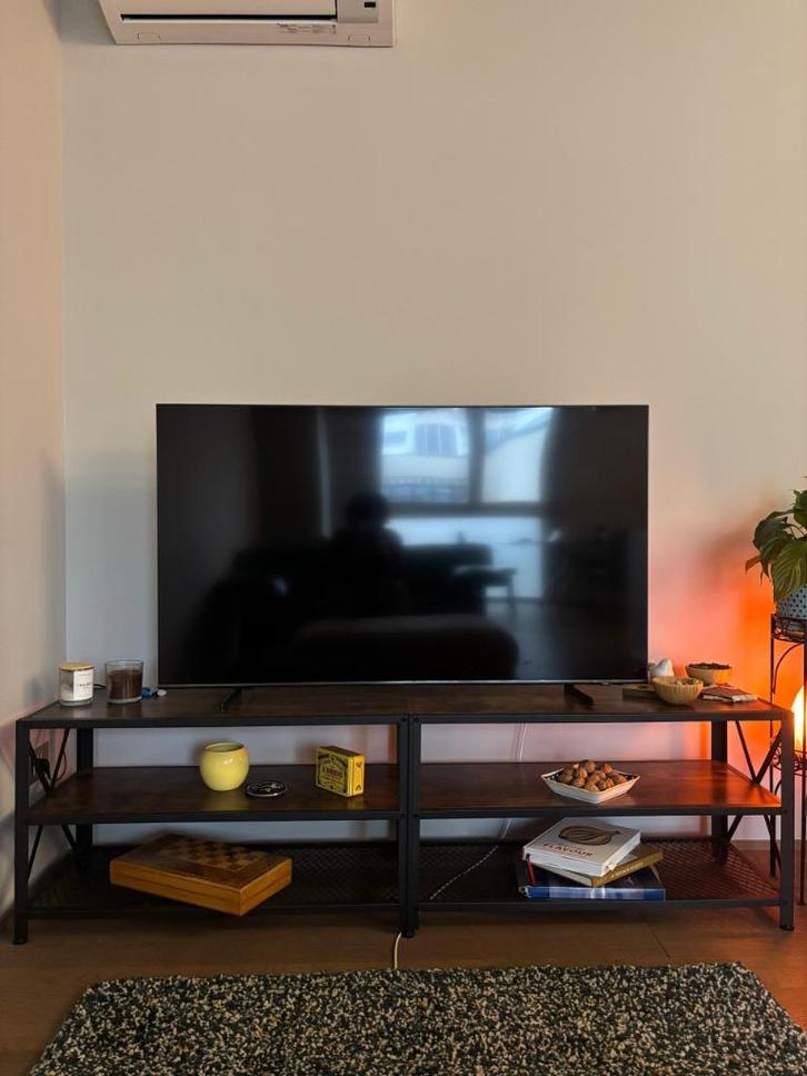 SAMSUNG LCD 55 QLED 4K, Audio, Tv en Foto, Televisies, Zo goed als nieuw, QLED, 100 cm of meer, 4k (UHD), Samsung, 50 Hz, Smart TV