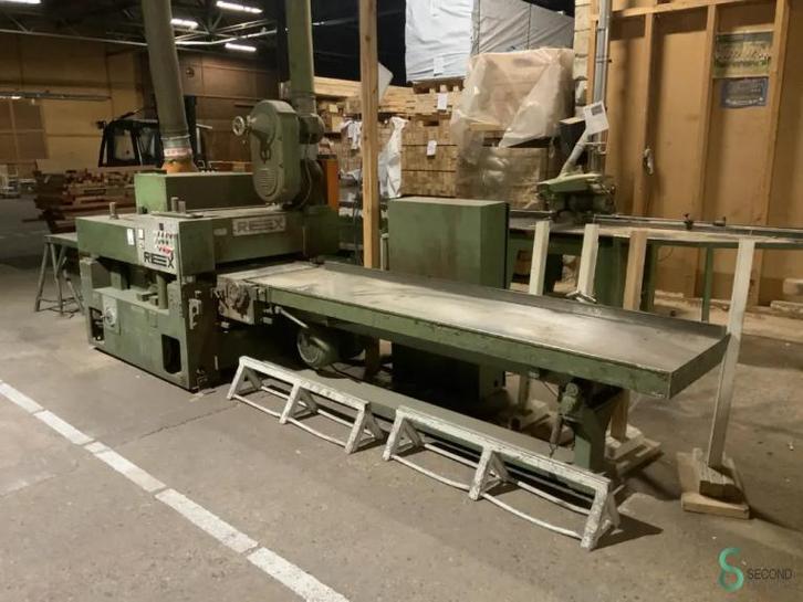 Brede schaafmachines/tweezijdige schaafmachines REX HOMS 630, Zakelijke goederen, Machines en Bouw | Houtbewerking