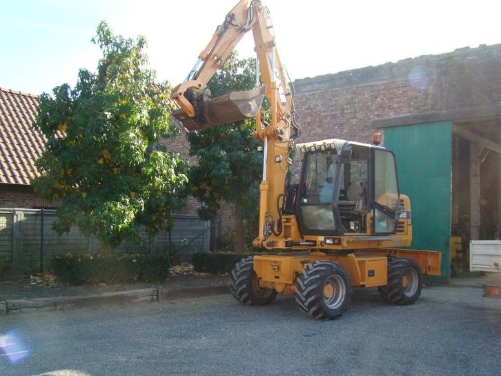 Case WX90 Bouwkraan graafmachine met bakken, Zakelijke goederen, Machines en Bouw | Kranen en Graafmachines, Graafmachine, Ophalen
