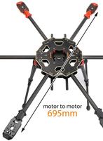 Kit Complet structure de Drone Tarot 680 Pro avec Supports R, Enlèvement ou Envoi, Comme neuf, Drone sans caméra