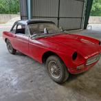 MG MGB 1966 roestvrij project mooi chrome, Auto's, B, Achterwielaandrijving, Zwart, 4 cilinders