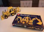 LEGO Technic Construction 8862 Backhoe MET DOOS, Ophalen of Verzenden, Zo goed als nieuw, Complete set, Lego