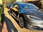Tesla model S 75D levenslang GRATIS supercharging!, Auto's, Automaat, Zwart, Model S, Leder