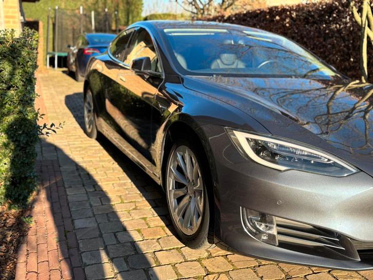 Tesla model S 75D volledig zelfrijdende besturing., Auto's, Tesla, Particulier, Model S, Elektrisch, Berline, 5 deurs, Automaat