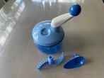 Tupperware Quickchef snij- of klopmachine blauw, Huis en Inrichting, Keuken | Tupperware, Ophalen of Verzenden, Blauw