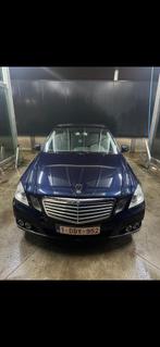Mercedes E200 2009 (lees beschrijving), Auto's, Euro 5, Zwart, 4 cilinders, Blauw