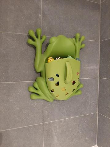 Boon Frog Pod badkikker opbergkit met 7 leuke badeendjes